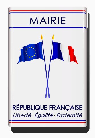 Mairies drapeaux france europe