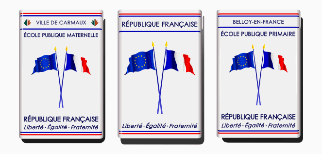 Tous les univers du drapeau France : pavoisement, animation et décoration